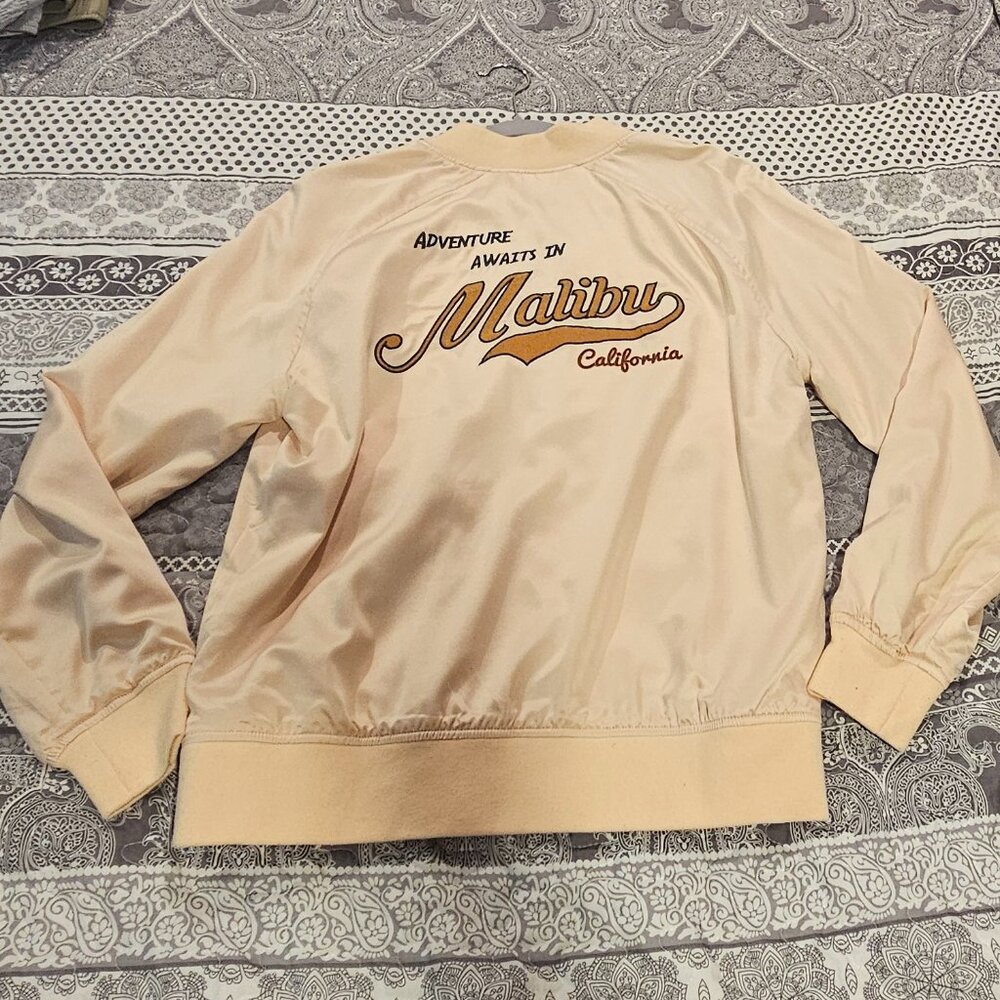 Kendall & Kylie Pink Satin Jacket